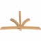 Ekena Millwork Davenport Timber Gable Bracket, Western Red Cedar, 108"W x 72"H x 5 1/2"D x 5 1/2"F, 16/12 Pitch GBW108X72X0606DAV00SWR - alternate 2